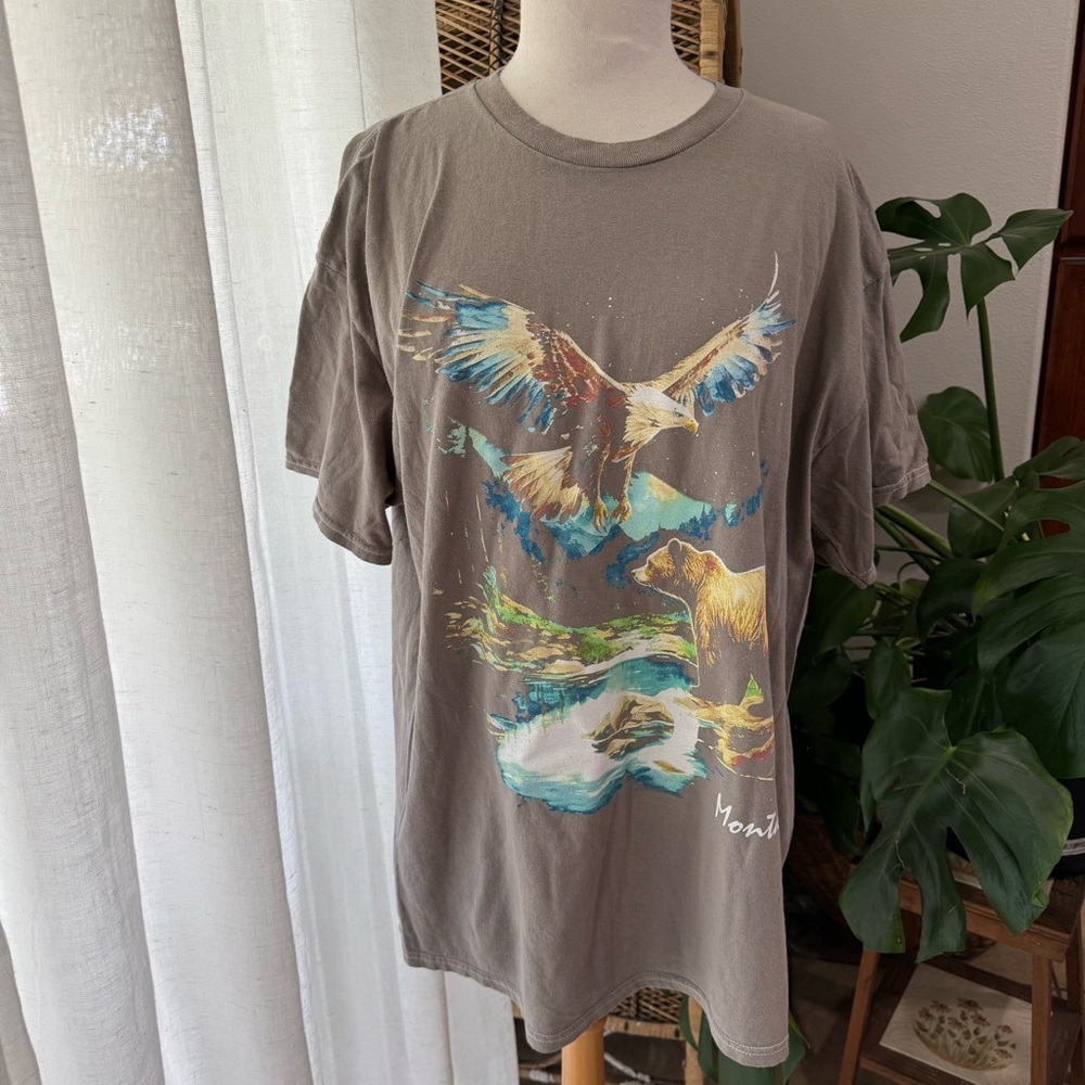 Montana Gray‎ Graphic T-Shirt